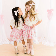 Load image into Gallery viewer, Coquette Bows Cowgirl Pink Tutu Skirt
