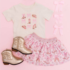 Coquette Bow Cowgirl S/S T-Shirt