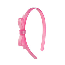 Load image into Gallery viewer, Thin Pink Bow Headband
