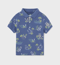 Load image into Gallery viewer, Blue Jungle Polo &amp; Shorts Set
