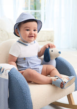 Load image into Gallery viewer, Seersucker Infant Romper
