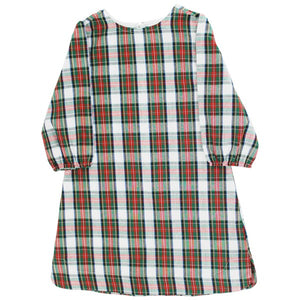 Tunic Dress in "Evergreen Plaid"