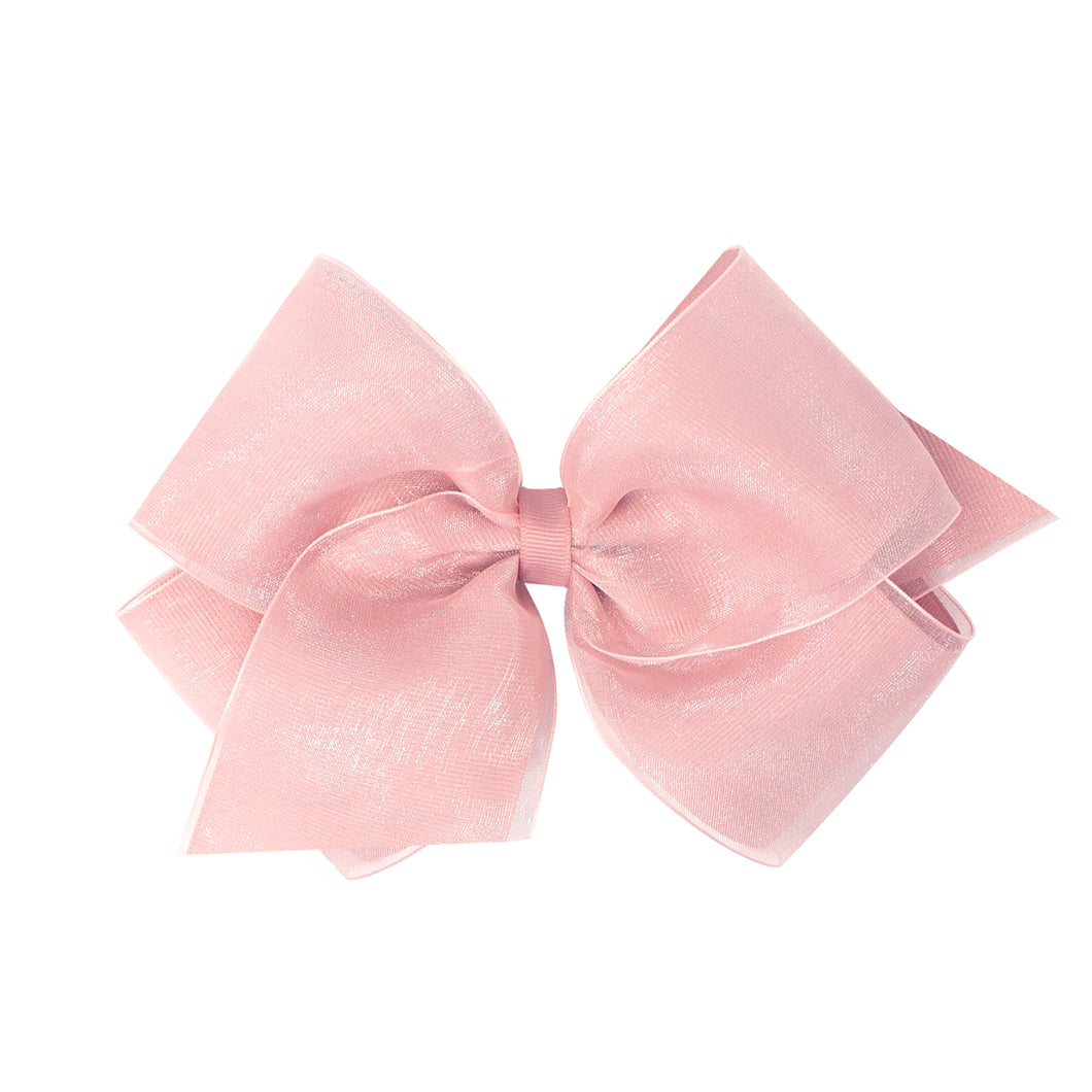 King Organza Overlay Bow - Nectar (NCR)