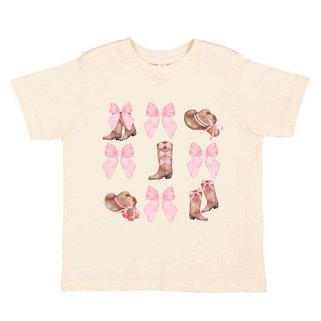 Coquette Bow Cowgirl S/S T-Shirt