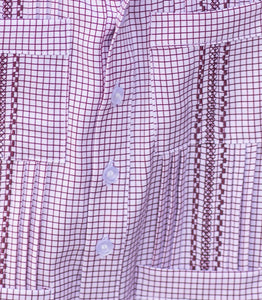 Maroon Gameday Guayabera Shirt