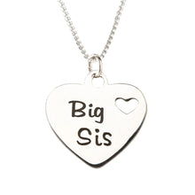 Load image into Gallery viewer, Big Sis Heart Necklace
