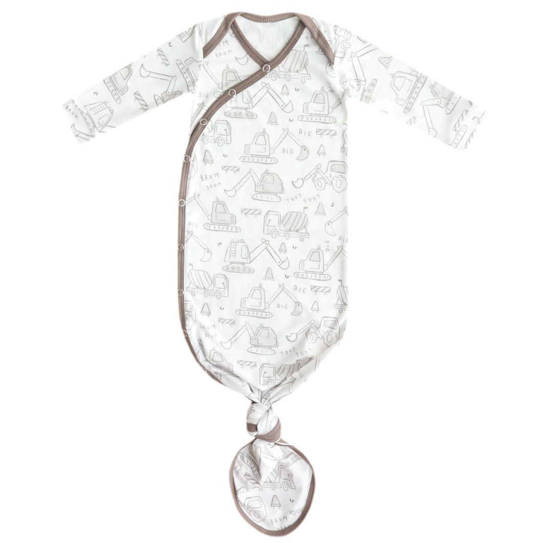 Knotted Baby Gown - Gage