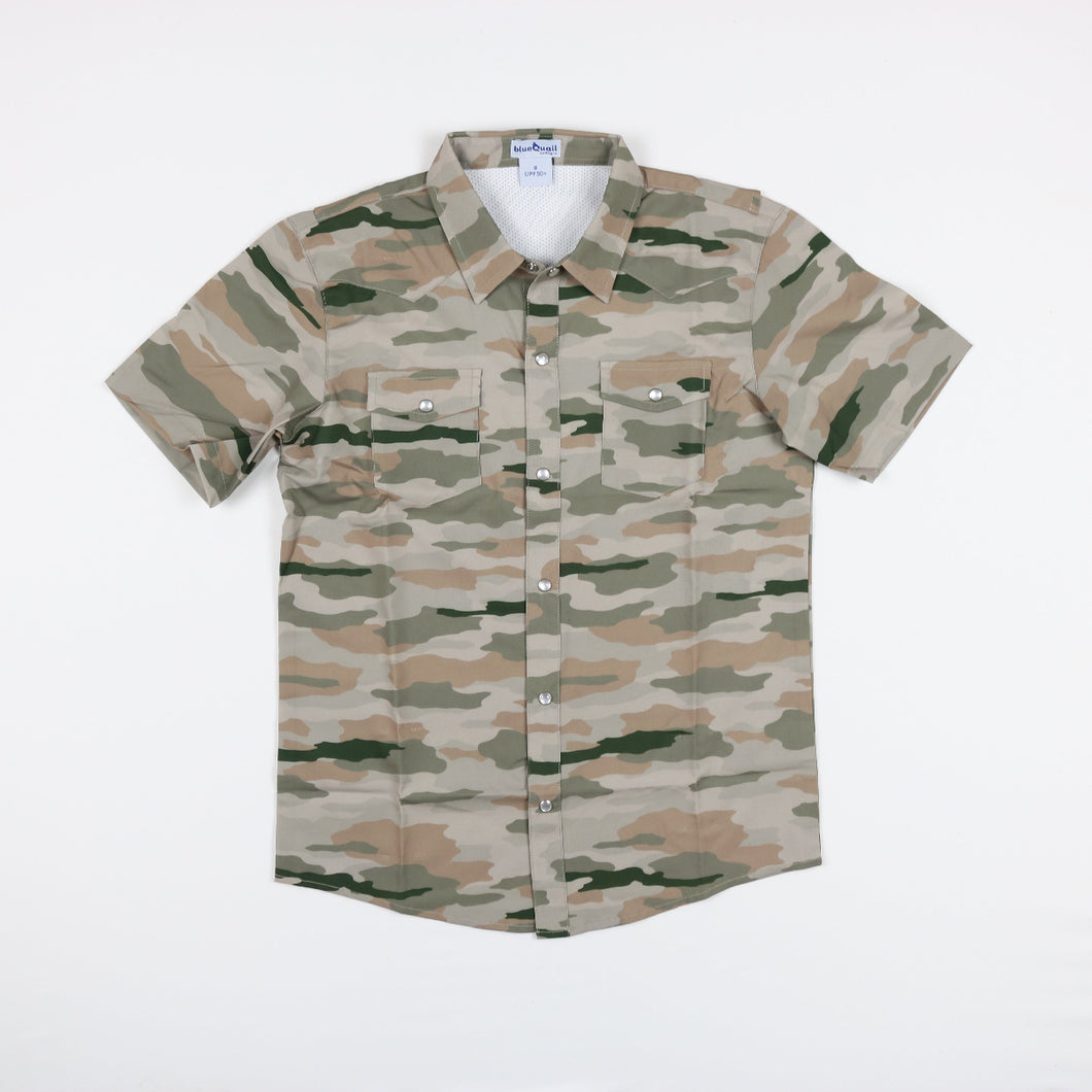 Classic Camo Pearl Snap Shirt