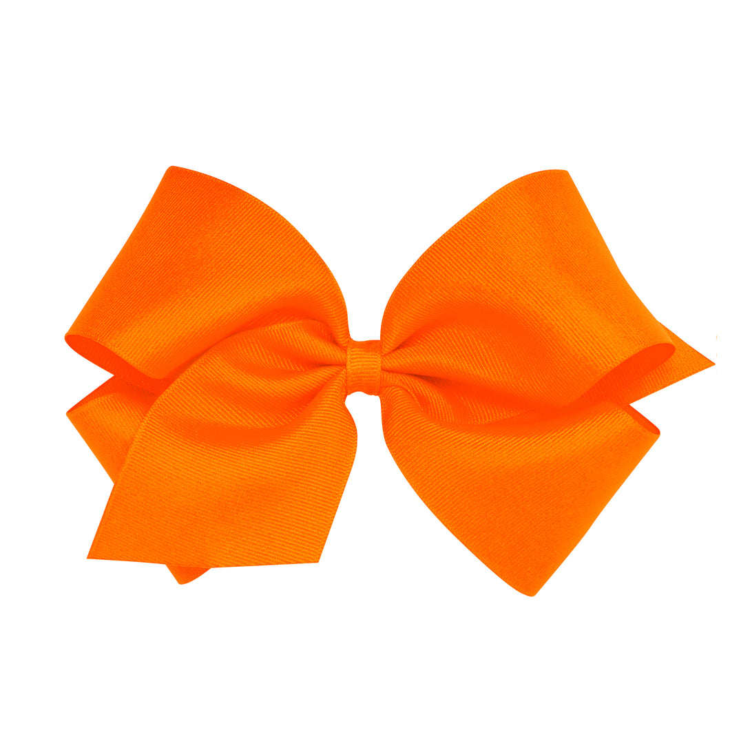 King Grosgrain Hairbow in Orange (ORG)