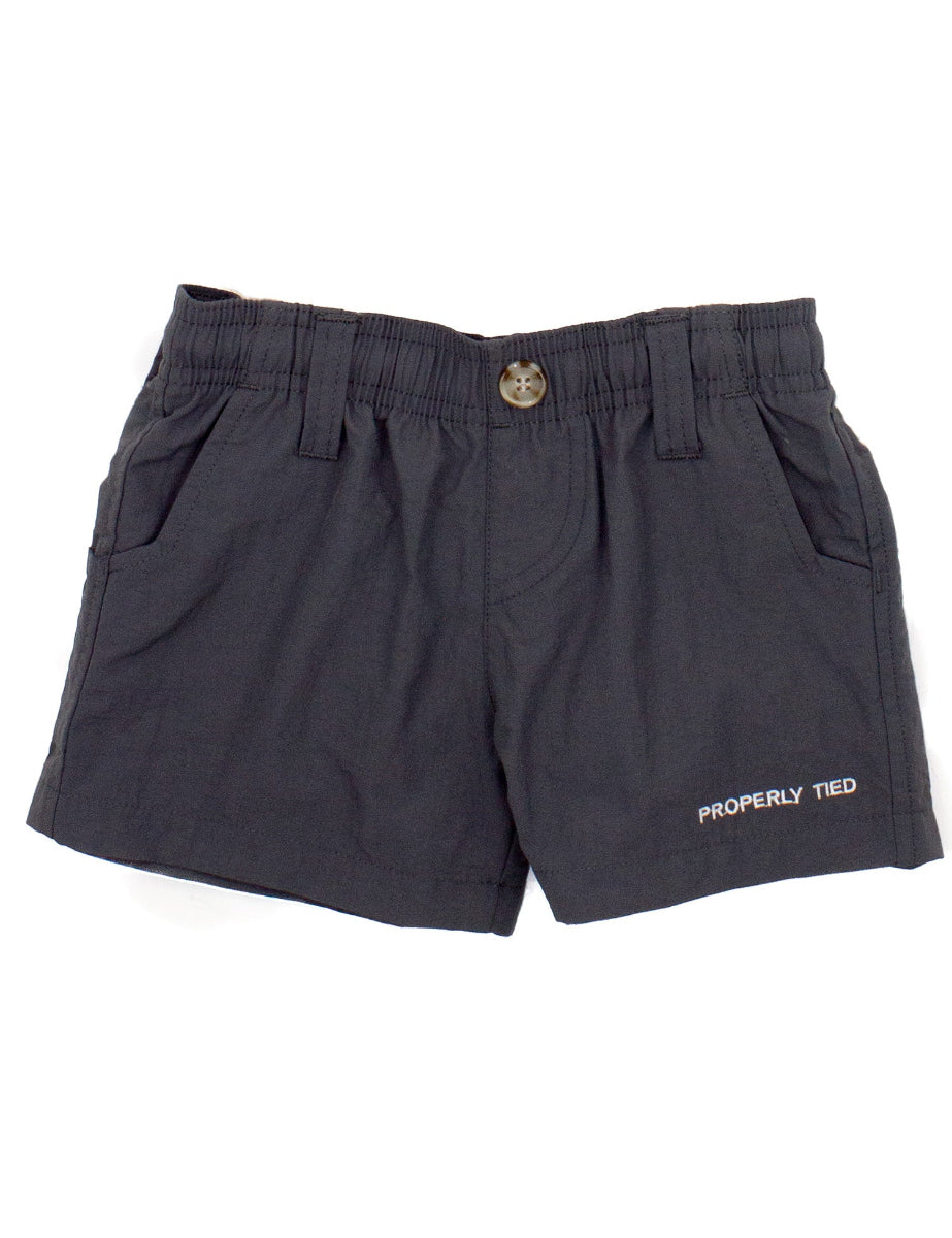 Charcoal Boy's Mallard Shorts