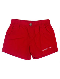 Red - Boy's Mallard Shorts