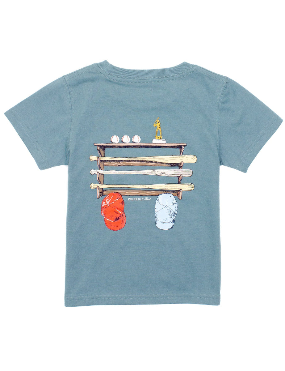 Steel Blue Bat Rack S/S T-shirt