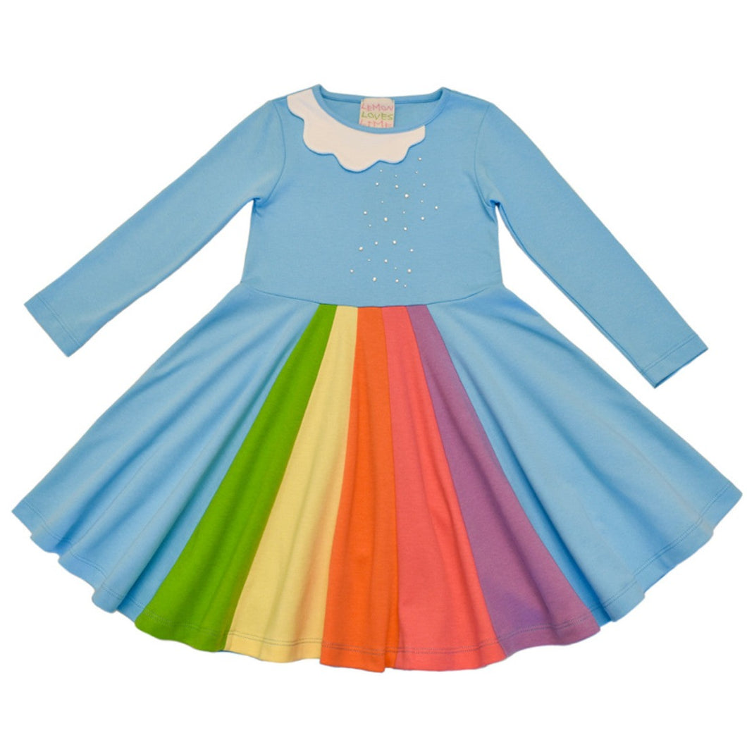 Rainbow Twirl Dress size 2T only