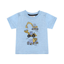 Load image into Gallery viewer, Construction Vehicles T-Shirt &amp; Short Set
