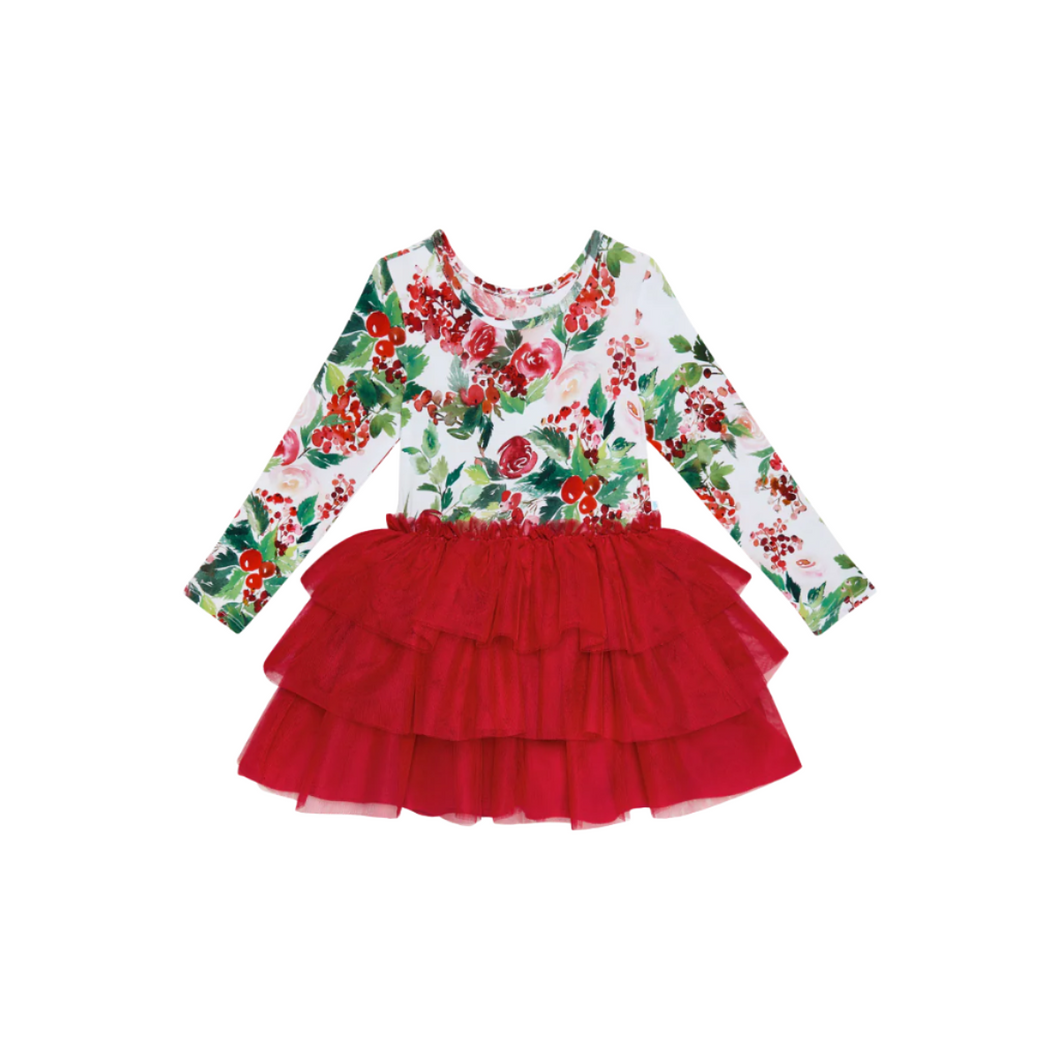 Beatrix L/S Tulle Dress Size 3T-4T only