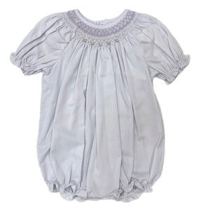 Lavender Smocked Bubble