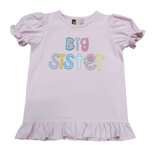 Load image into Gallery viewer, Appliqued Big Sister T-Shirt
