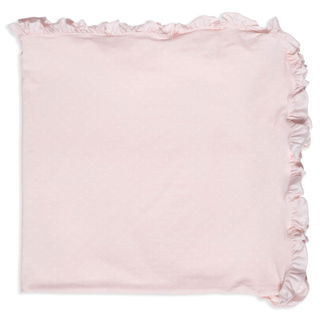 Pin Dot Pink Blanket