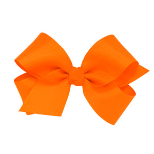 Medium w/ Knot Hairbow in Orange (ORG)