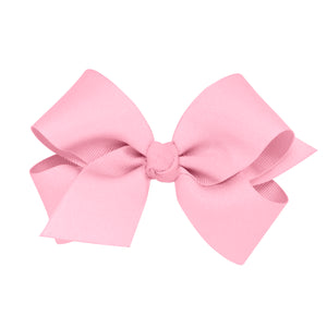 Medium Knot Hairbow in Pearl Pink (PRL)