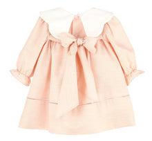 Load image into Gallery viewer, Light Pink &quot;Frosty&quot; Dress w/ Scallop Neckline Size 18 months only
