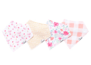 Bandana Bib 4 pack Set - Assorted