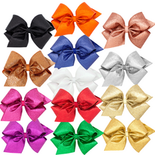 Load image into Gallery viewer, King Glitter Hair Bow - Assorted Colors
