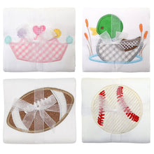 Load image into Gallery viewer, Appliqued Burp Cloth - Various Styles
