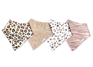 Bandana Bib 4 pack Set - Assorted