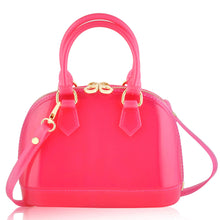 Load image into Gallery viewer, Cate Bubblegum Handbag - Crystal Butterfly Edition
