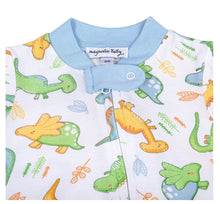 Load image into Gallery viewer, Dino Dreams Zipper Footie
