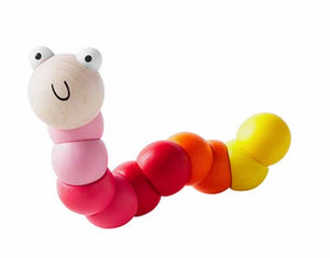 Wooden Wiggly Worm