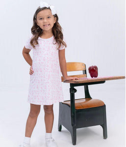 Playground Print Knit Dress - 3T