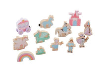 Load image into Gallery viewer, Princess Wood Toy Set
