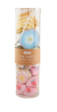 Tea Party Wood Play Toy Set