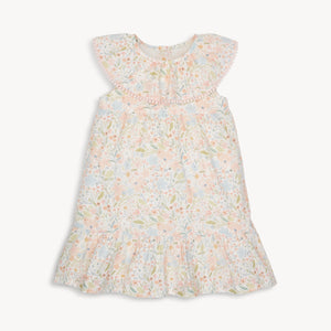 The "Charlotte" Print Ruffle Dress