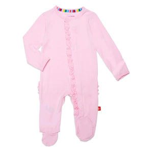 Bermuda Breeze w/Ruffle Footie (solid)