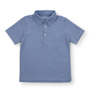 Will Performance Polo - Blue & White