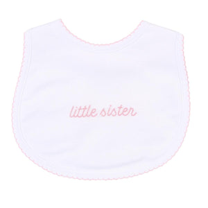 "Little Sister" White & Pink Printed Converter Gown