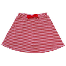 Load image into Gallery viewer, Red &amp; White Stripes Flutter Sleeve top &amp; Skort
