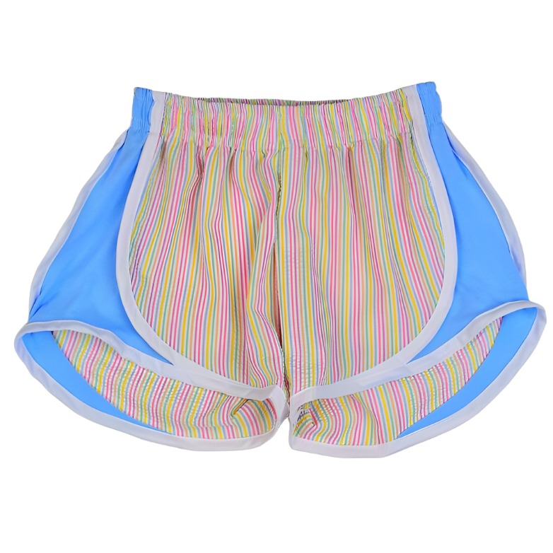 Buy Hongskye Kids Shorts Boys Girls Summer Sport Shorts Pants Unisex  Children Cute Rainbow Print Casual Short Pants Trousers Bottoms (Blue, 3-4  Years) at